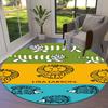 Lisa Larson Cute Round Area Rug,Carpet Rug for Living Room Bedroom Sofa Playroom Decor,Non-slip Floor Mat Q0022