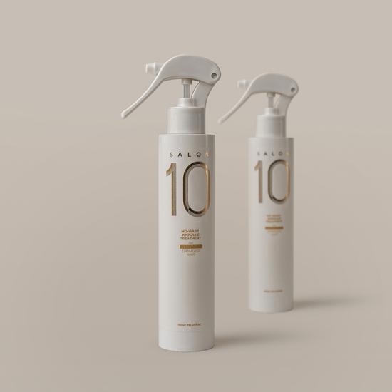 Mise-en-scène Salon 10 No-Wash Extreme Damage Ampoule Treatment 200 мл+70 мл эксклюзивный план