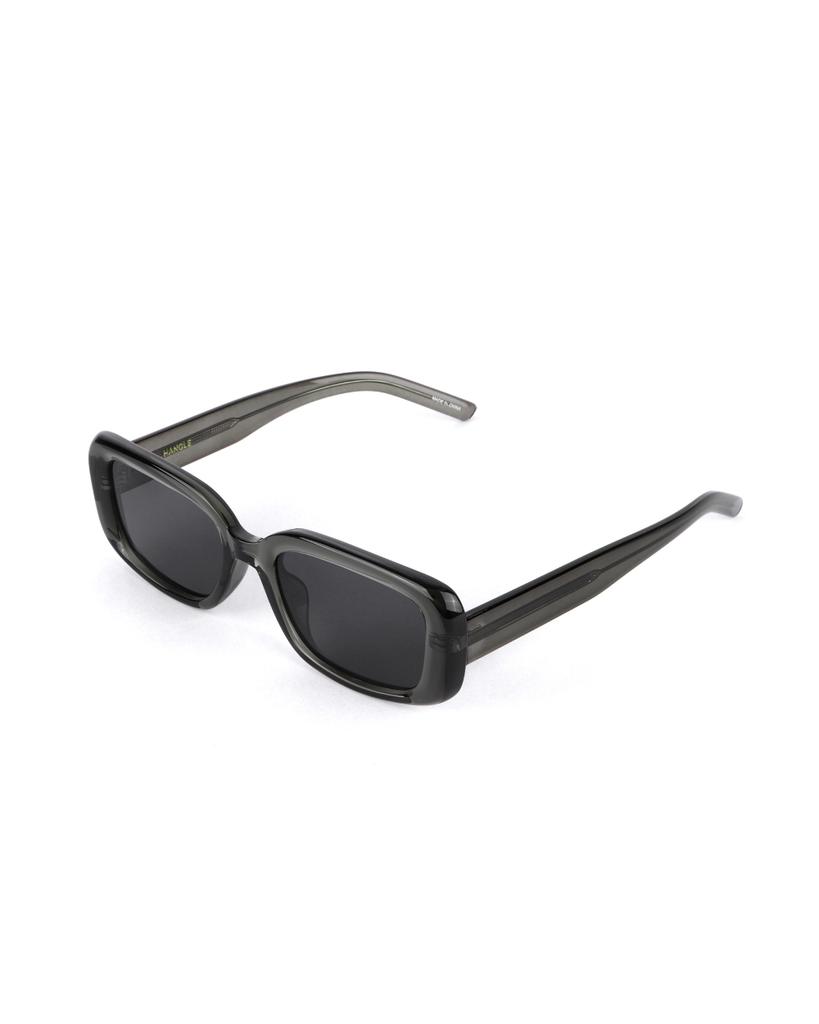 Hangeul Square Sunglasses Moss Green
