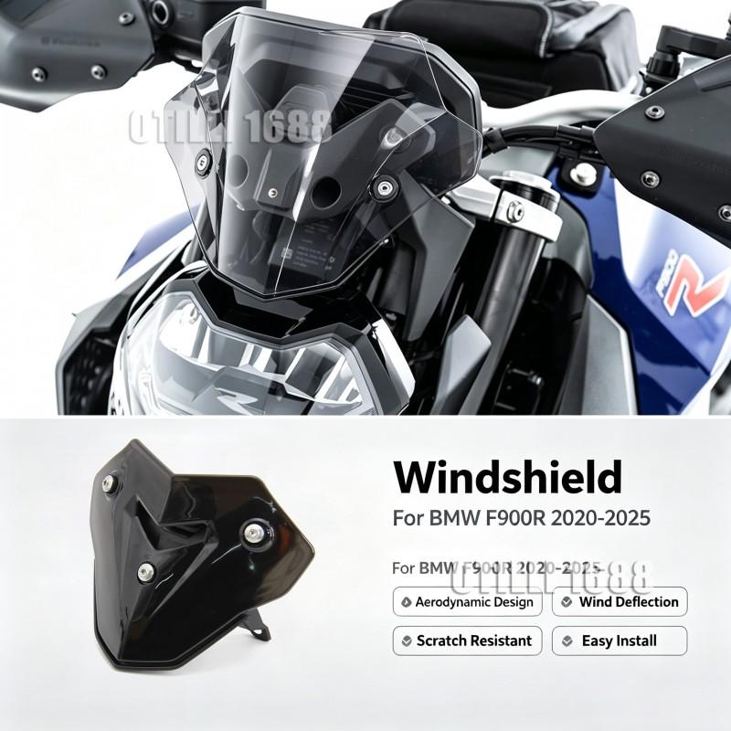 Windshield BMW F900R 2020-2025 Motorcycle Windscreen Spoiler Heightened Wind Deflector