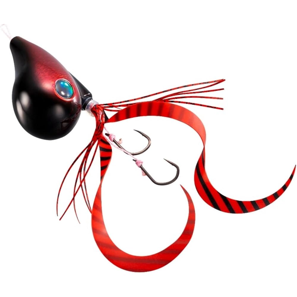 Shimano Engetsu Doterabakubaku 250г JD-L25T Рыболовная приманка Черно-красная