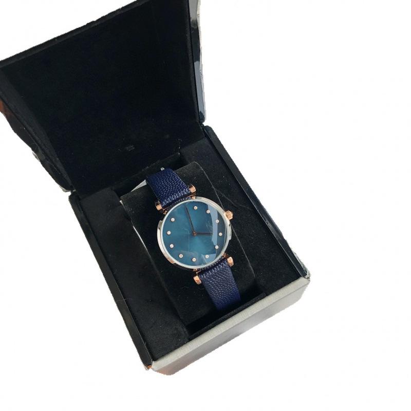 Женские кварцевые часы Armani AR11092 с фазами луны, Высококлассные модные водонепроницаемые стальные часы с жемчужными акцентами