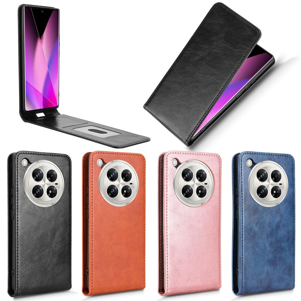 Кожаные флип-чехлы для Infinix Zero 40 5G / 4G вверх и вниз флип-чехол из искусственной кожи прочный чехол