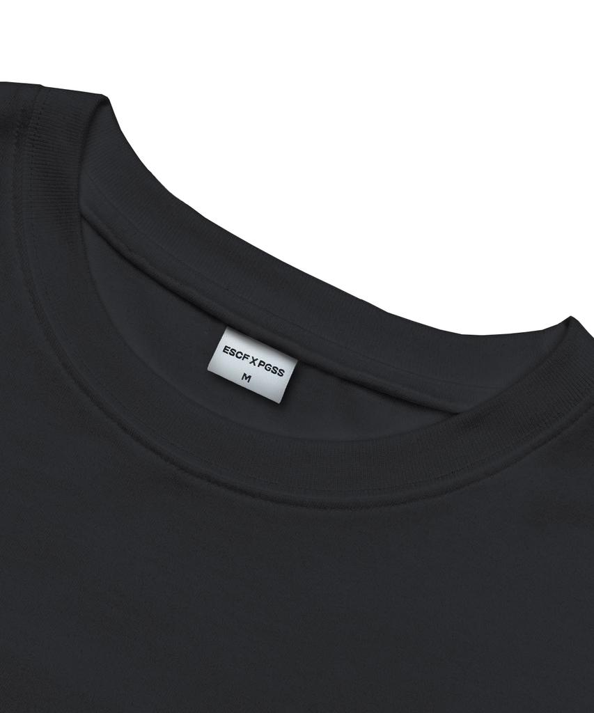 PAGESIISII Wish Things Printed Short Sleeve T-Shirt Charcoal