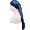 Men's And Women's Satin Elastic Hat Velvet Long Tail Pirate Hat Hip Hop Oversize Bandana Hat