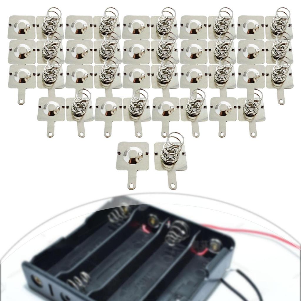 20 пар пружин для батареек AA, замена, преобразование батареи для батарейного отсека