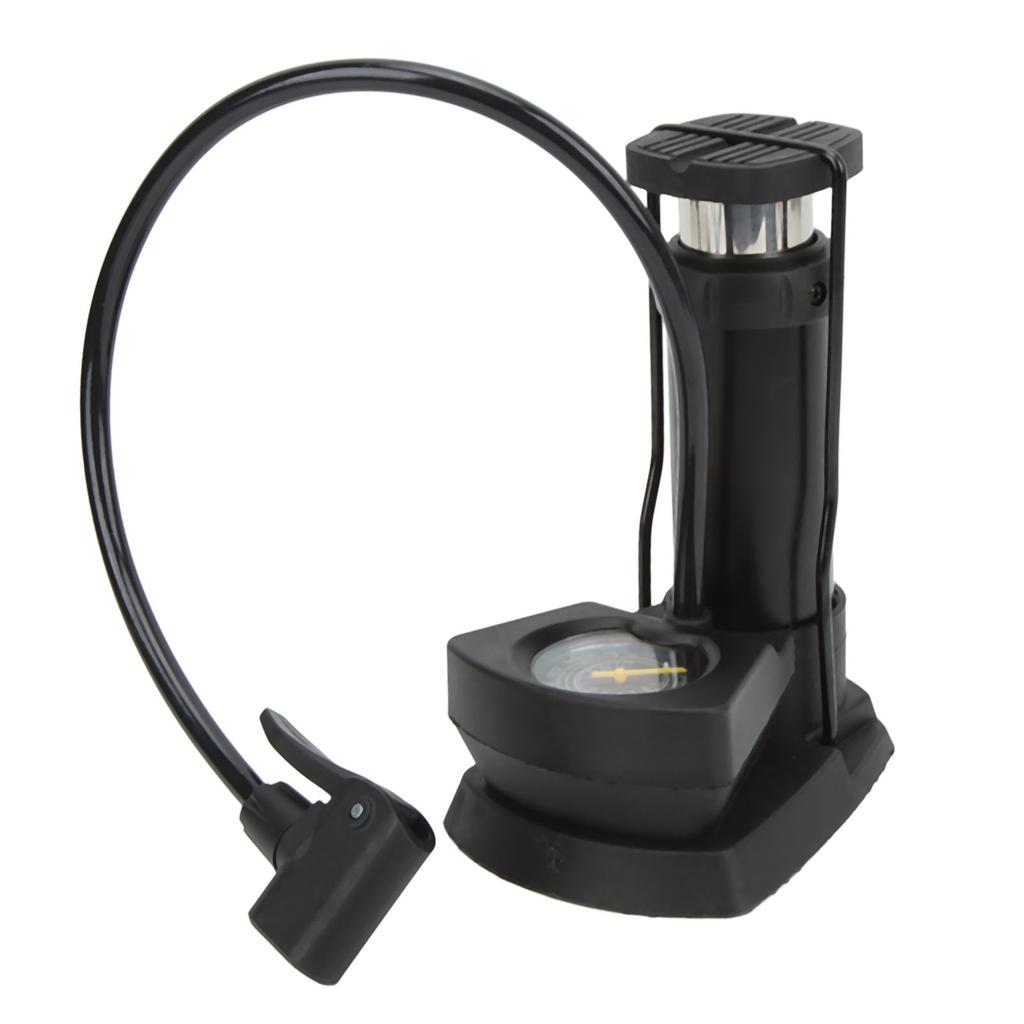 Ножной насос Алюминиевый сплав Высокое давление Портативный Мини Педальный насос для велосипеда Баскетбола Надувной