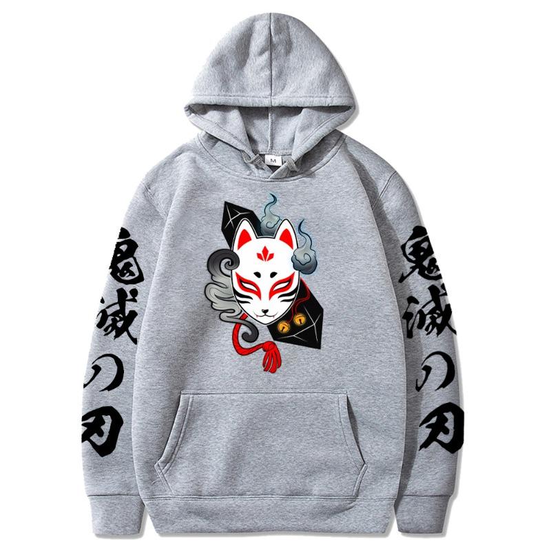 Japanese Animation Hoodies Autumn Men Fashion Long Sleeve Sweatshirts Women Harajuku Streetwear Pullovers Sudaderas