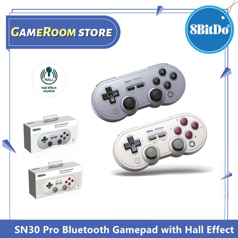 8Bitdo SN30 Pro Bluetooth Gamepad Controller with Hall Effect Joystick for Nintendo Switch MacOS Raspberry Pi Android PC Steam