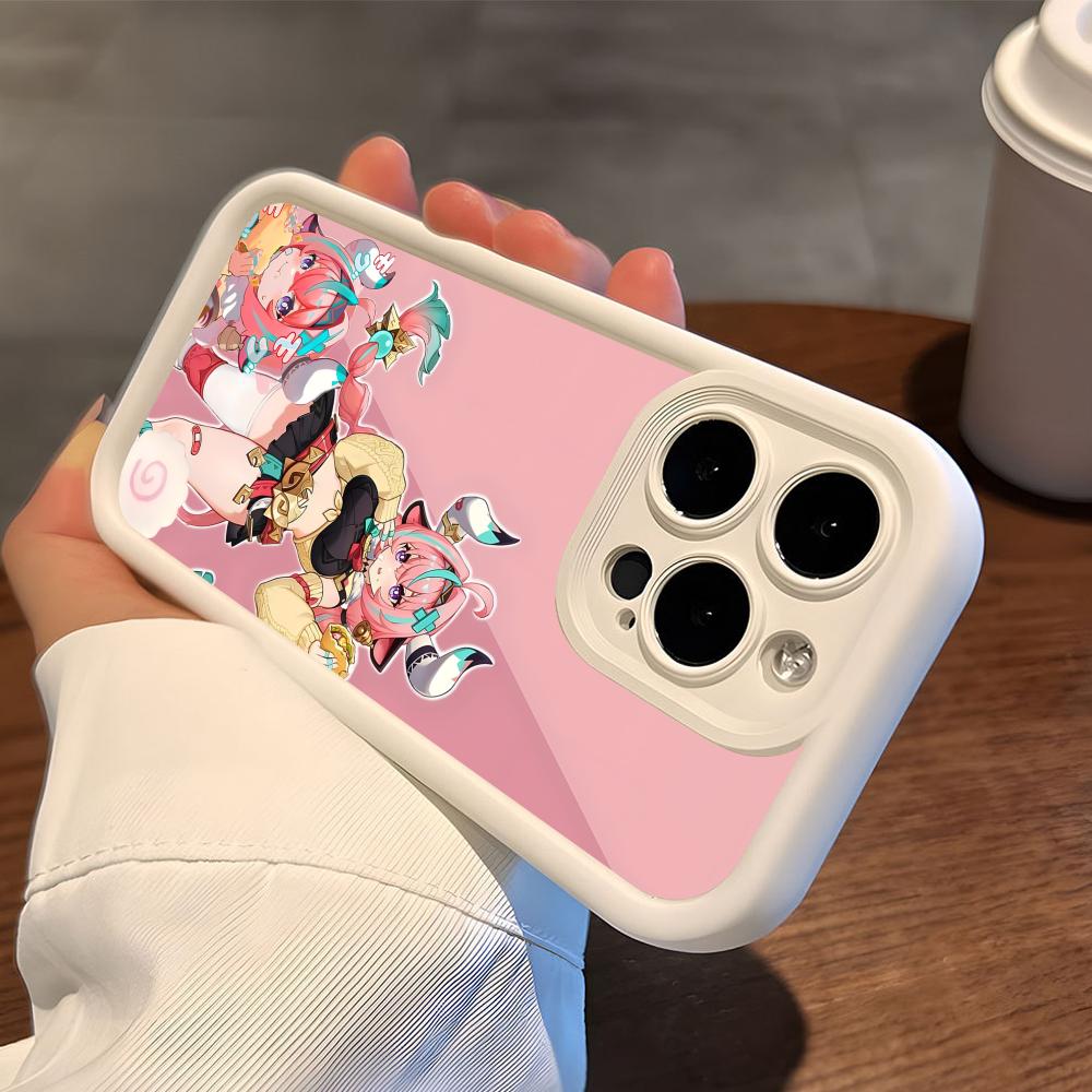 Игровой чехол GI Varesa Утолщенный ТПУ чехол для мобильного телефона для iPhone 17 16 15 14 13 12 11 Air Pro Max Plus Цветная крышка