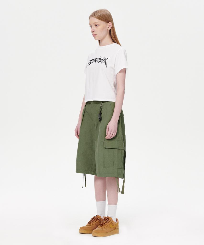 MAHAGRID Bermuda Cargo Short Khaki(Mg2Emmpa60A)