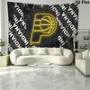 Indiana Pacers Wall Tapestry Aesthetic Wall Hanging Printed Fabric Blanket Decorative Tapestries for Bedroom Living Room Home Decor