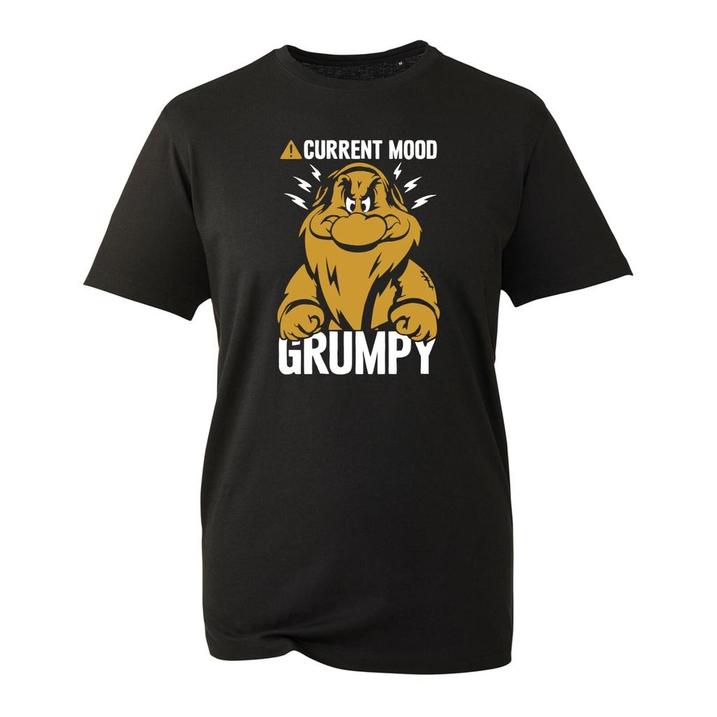 Current Mood Grumpy T-Shirt, Grumpy Old Git Joke Birthday Dad Grandad Unisex Top