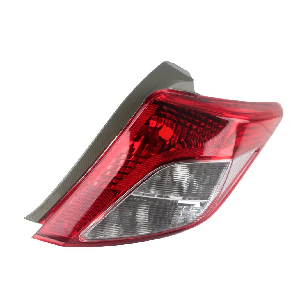Совместимо с Toyota Vitz 2012-2014: Корпуса задних фонарей, Фонари стоп-сигнала, Указатели поворота и Крышки фонарей заднего хода.