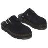 Dr. Martens Модные Универсальные Износостойкие Шлепанцы с Закрытым Носком Унисекс Обувь Черные 31938001