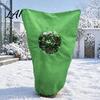Thermal Insulation for Landscape Trees Plant Cover with Clear Window Freeze Protection Reusable Drawstring Tree Protective Garden Shrubs Cover,