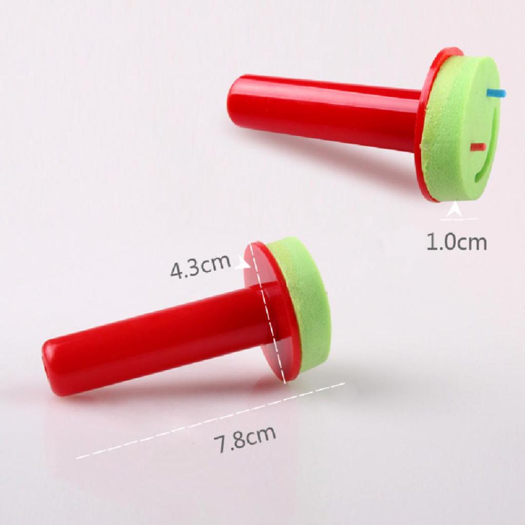 6шт/набор губки кисти для рисования цветов штамп DIY детский рисунок инструмент для рисования