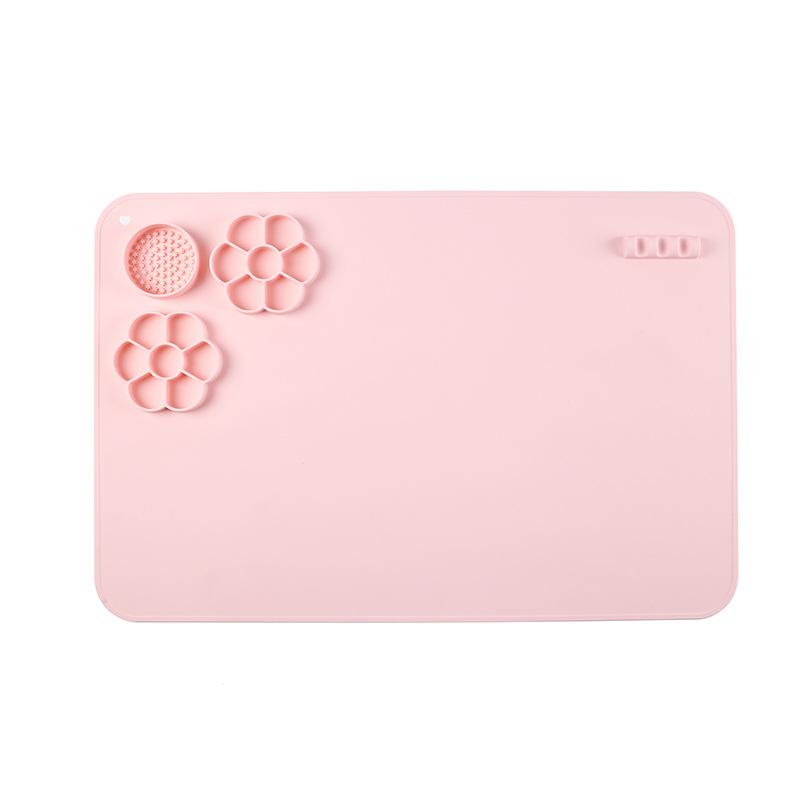 Kids Silicone Painting Pad Drawing Toys Washable Silicone Pad Multifunctional Silicone Art Painting Art Clay Graffiti Mat