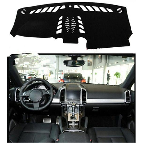 Dashmat Dashboard Mat Cover Anti-Sun W/OCompass for Porsche Cayenne 2011-2015