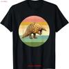 Pangolin On Retro Sunset In Africa Colors For Fans T Shirt Vintage Stylish Versatile Fashion Soft Breathable Vintage
