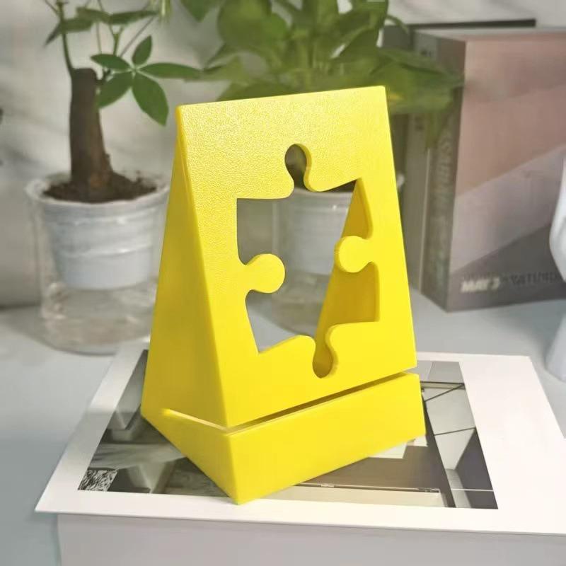 Puzzle Box Stand Jigsaw Puzzle Poster Holder Display Stand Organizer Tool Easy to Use Storage Accessory for Home Puzzle Lovers