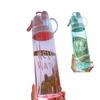 Прозрачная и прочная бутылка-распылитель для воды для активного образа жизни