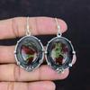 Dragon Bloodstone Earring Natural Gemstone Earring Birthstone Jewelry 925 Sterling Silver Earring Handmade Earring Antique Earrings For Gift