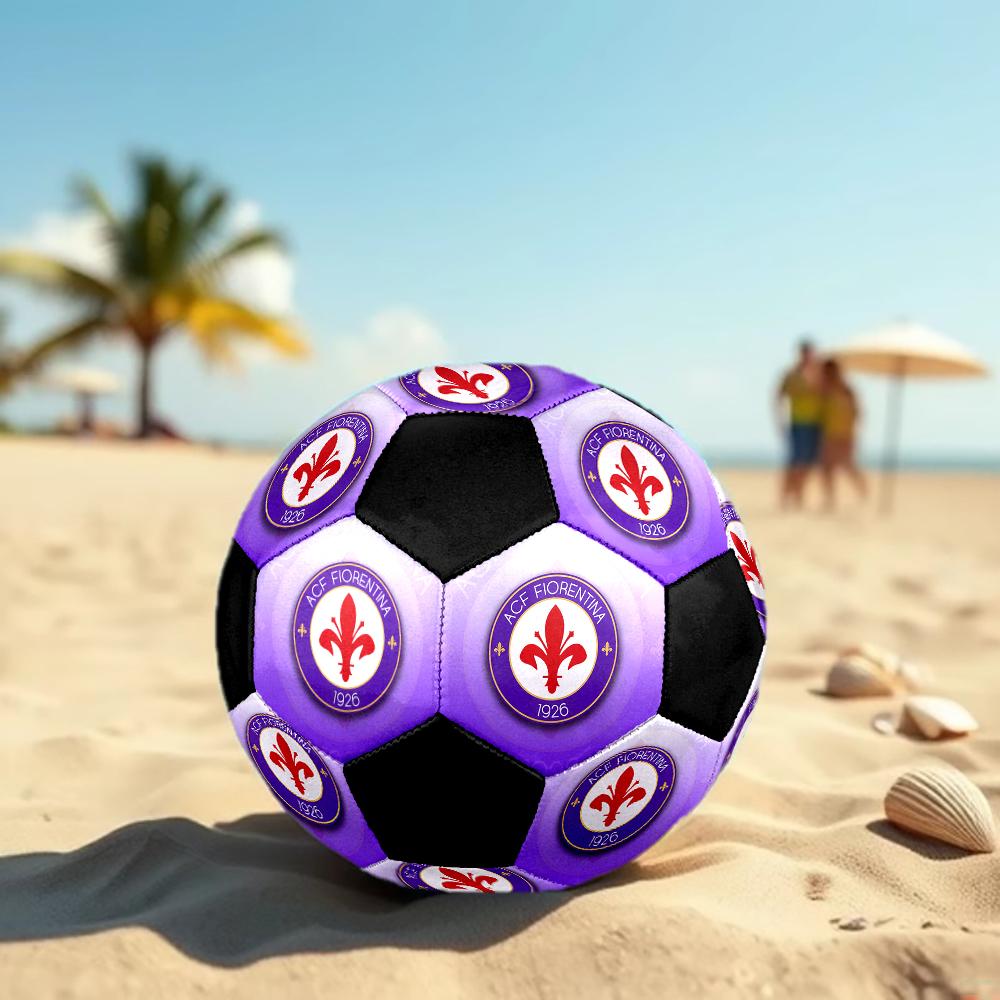 РАЗМЕР 5 Футбольный мяч ACF Fiorentina Цветной Для всех возрастов Машинная строчка ПВХ Готов к соревнованиям Прочный Высокий отскок