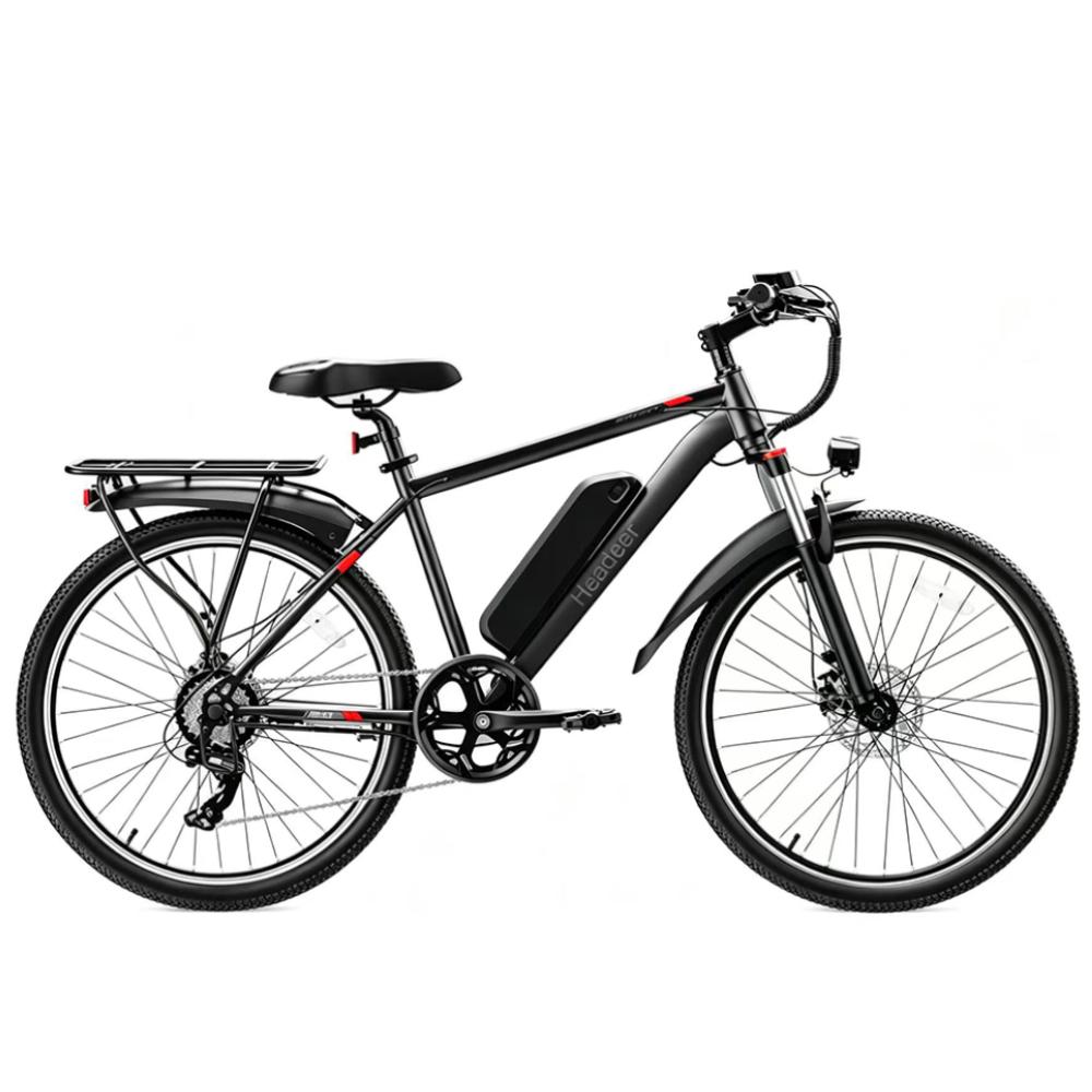 HEADEER BK1350 26" Городской Электровелосипед, Мотор 500 Вт, Литиевая Батарея 48 В 15 Ач, 35 км/ч, Городской Электровелосипед для Взрослых, Умное Управление через Приложение