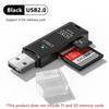USB 3.0 Кардридер 2 в 1 USB 2.0 для SD Micro SD TF Карта памяти Адаптер для ПК Ноутбук Аксессуары Флэш-накопитель Кардридер