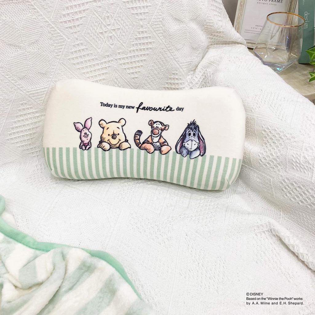 MORIPiLO Morishita подушка с эффектом памяти Винни-Пух 15x30 см поддержка талии поддержка спины мягкая игрушка подушка товары с персонажами Disney зеленый 4621179