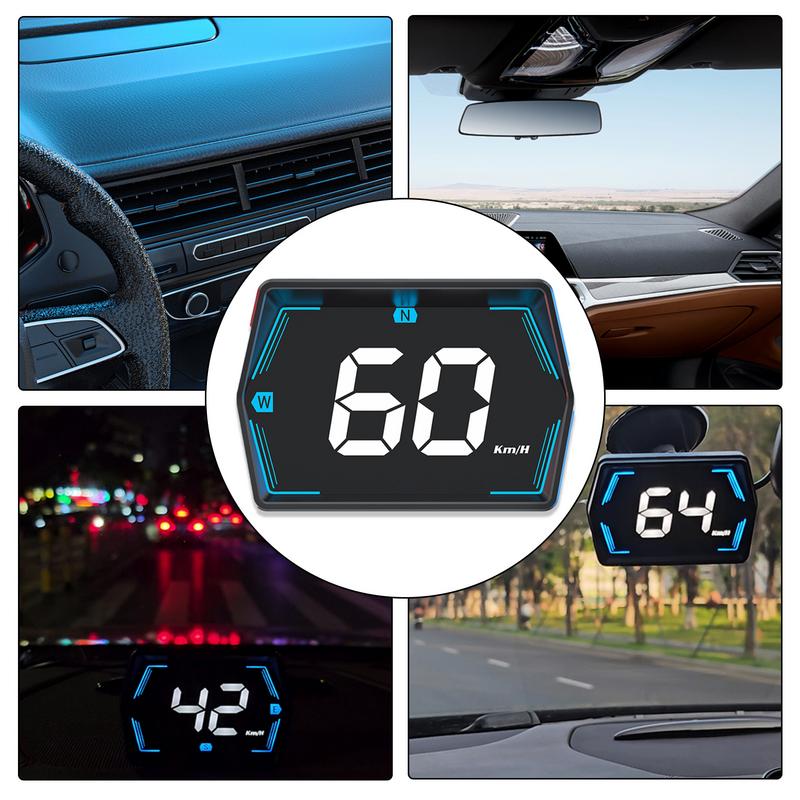 Проектор на лобовое стекло Спидометр Автомобильный спидометр Проектор на лобовое стекло GPS-система Цифровой Hud Проектор на лобовое стекло