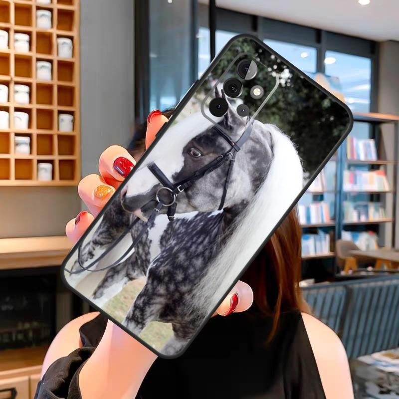 Чехол с лошадью для Samsung Galaxy A14 A34 A54 A13 A33 A53 A73 A52S A51 A71 A12 A22 A32 A42 A52