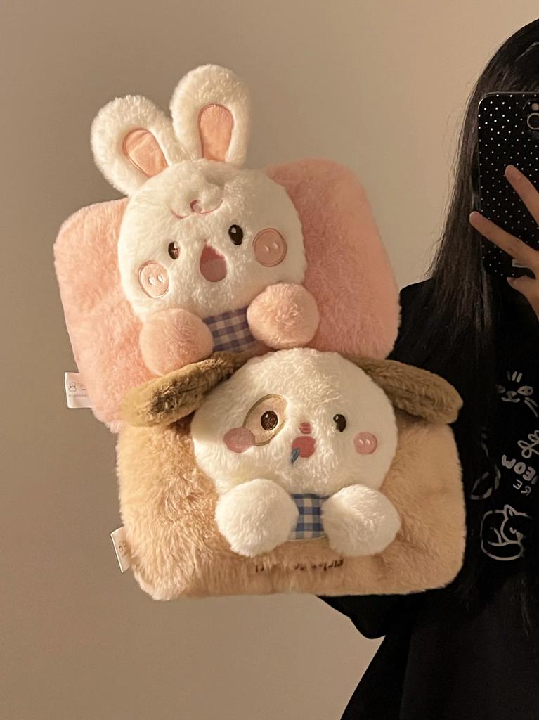 Bear Electric Hot Water Bag Cute Rechargeable Explosion-Proof Hot-Water Bag Autumn and Winter Girls Belly Compress Hand Warmer Electric Warming