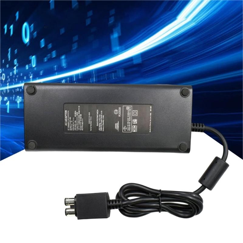 Адаптер AC100-240V для консоли 360 Slim со светодиодными индикаторами и автоматическим определением напряжения