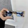 Модные квадратные солнцезащитные очки женские мужские дизайнерские брендовые роскошные солнцезащитные очки женские для улицы повседневные для путешествий