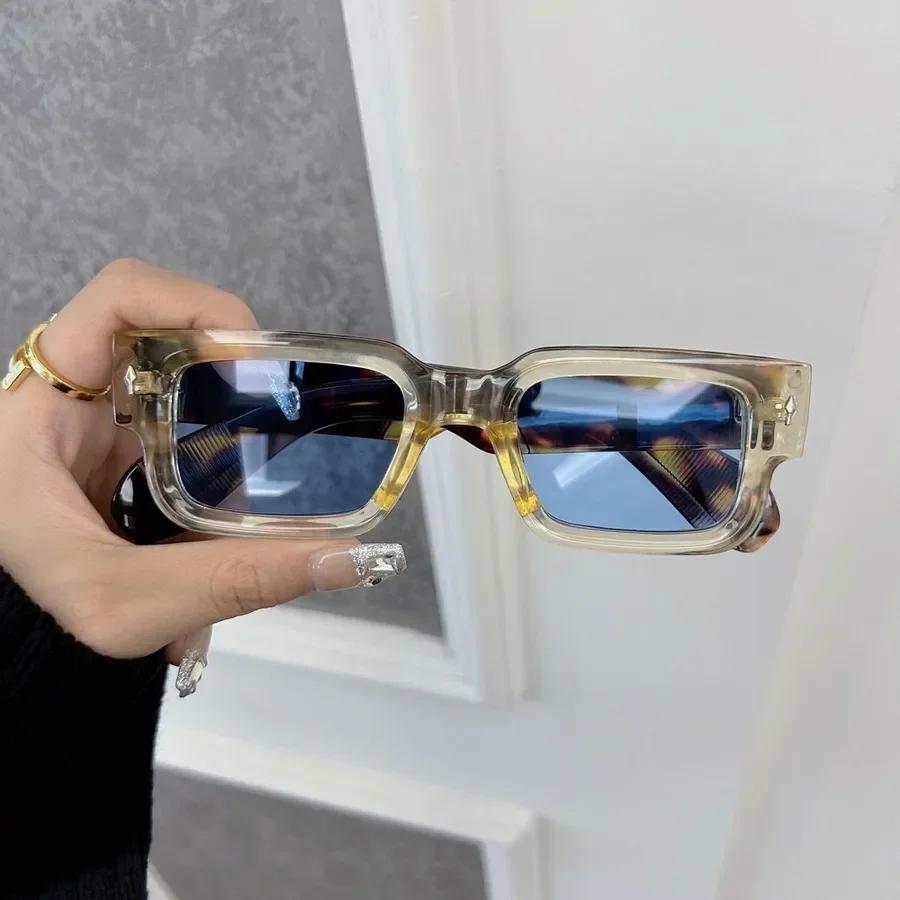 Модные квадратные солнцезащитные очки женские мужские дизайнерские брендовые роскошные солнцезащитные очки женские для улицы повседневные для путешествий