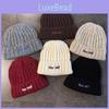 Lettering York New Knitted Hat With Windproof Warmth For Casual Gift Fashion