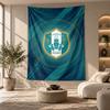 Декоративный Гобелен, Настенное Искусство с Принтом Sheffield Wednesday, Легкое Настенное Украшение для Фона Спальни