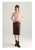 Mulberry Silk & Wool Slim-fit Long-sleeve Knit Top - Women's Versatile Early Autumn Style