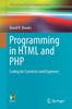 Книга Programming In HTML and PHP : Coding for Scientists and Engineers
