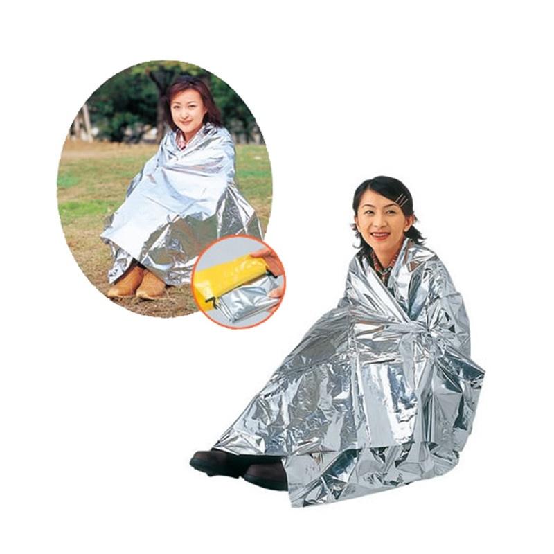 Waterproof Emergency Blanket Foil Thermal HeatSurvival Rescue Blanket