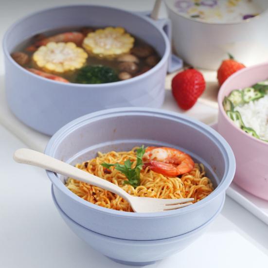 Набор мисок для приготовления рамена Yousheng Microwave Ramen, микроволновая печь, рамэн-машина с крышкой, компактная машина для приготовления лапши быстрого приготовления для общежития, домашнего офиса