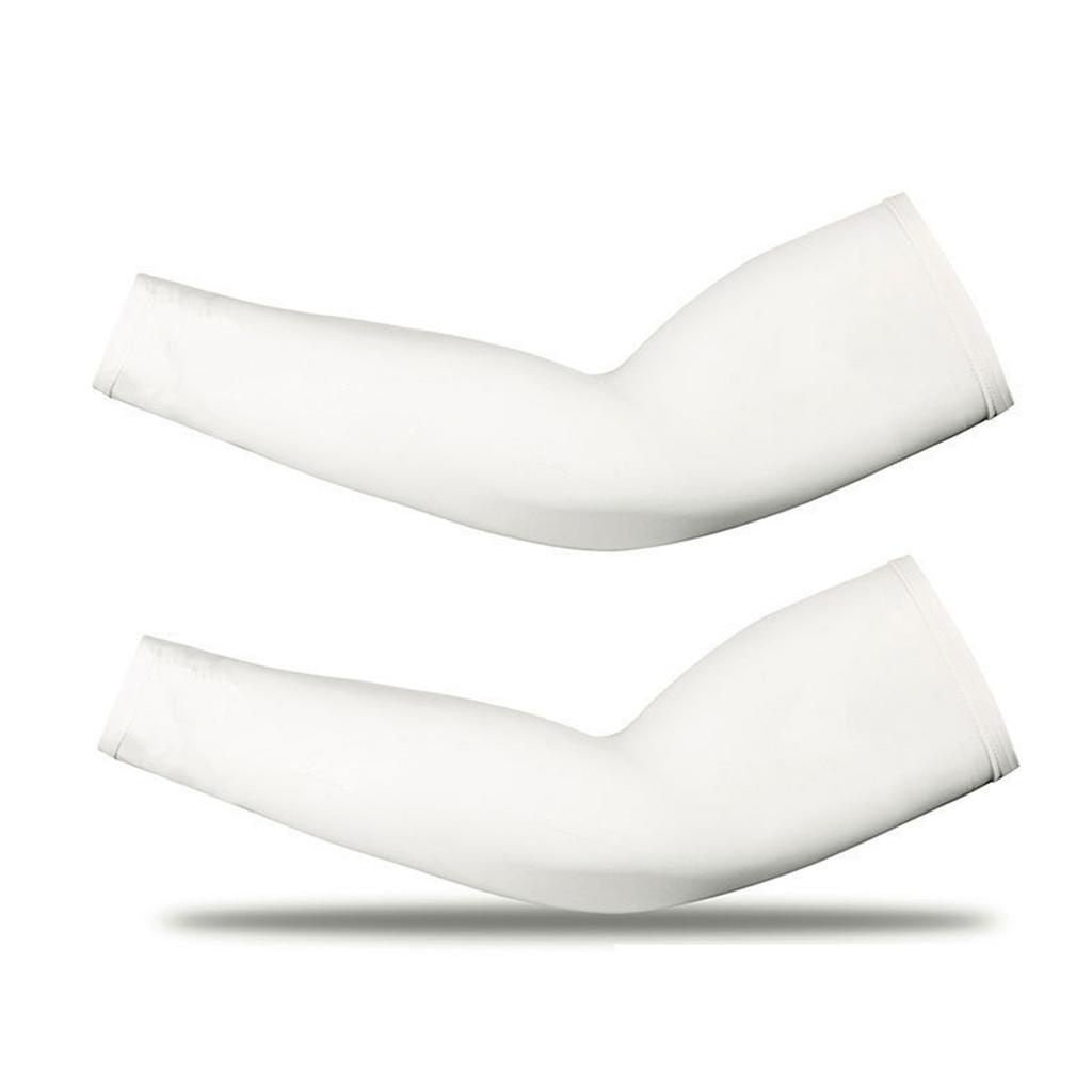 1 пара спортивных рукавов с компрессионным рукавом для баскетбола и велоспорта, теплые летние шорты для бега, УФ-защиты, волейбольные солнцезащитные ленты