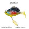 Artificial Soft bass Bait with Lead hook Dark Sleeper Soft Plastic Bait 2024 Minnow Lure