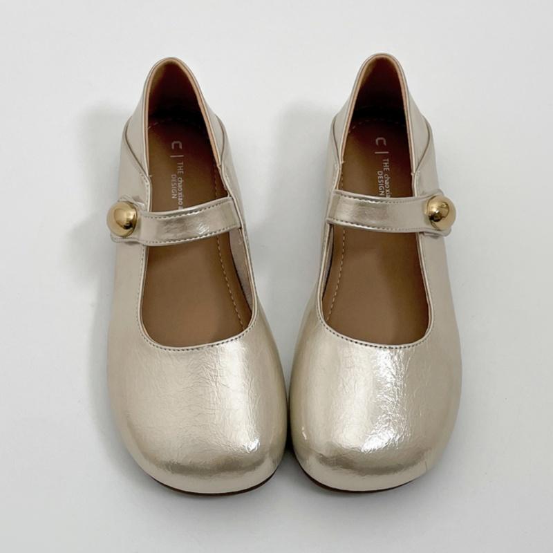 Модные женские мягкие кожаные туфли Мэри Джейн на плоской подошве Весна Осень Новый стиль Французский Винтажный Сказочный Повседневные Элегантные Туфли для Коммутирования