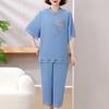 4XL-8XL Большие размеры Шифон Комплекты из двух предметов Женские летние элегантные летние комплекты одежды для женщин Брюки Комплекты повседневные блузки больших размеров
