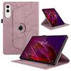 Чехол для Lenovo Yoga Tab 11.1 Tb710fu, 360° вращающийся, с тиснением, подставка-книжка, чехол для планшета, для Funda Lenovo Yoga Tab Case 11.1 дюйма