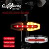 Перезаряжаемый через USB пульт дистанционного управления со светодиодным указателем поворота и задним фонарем с клаксоном для ночной езды