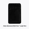 Двусторонняя матовая алюминиевая фольга, самозакрывающийся непрозрачный упаковочный пакет для цветных украшений